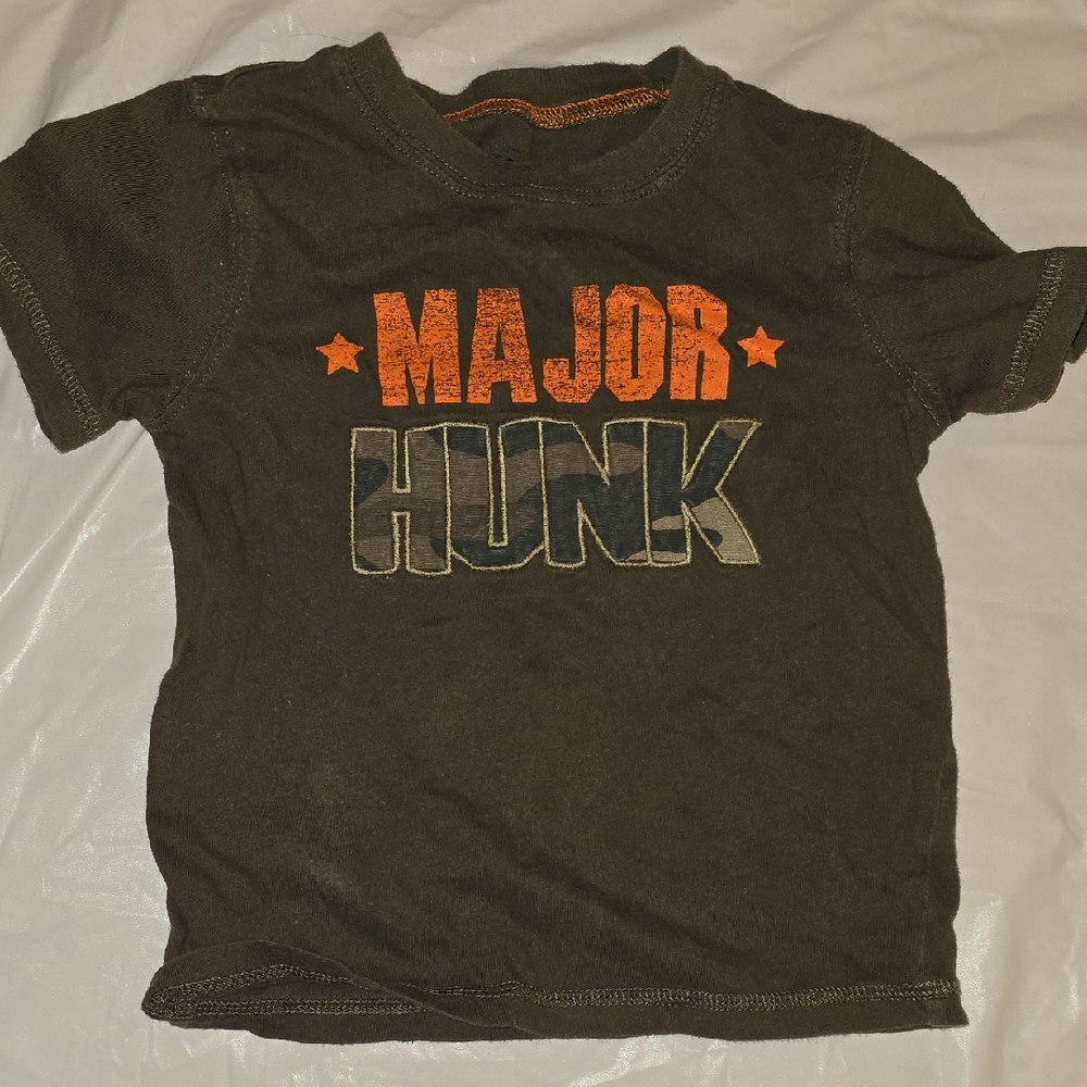 Carters Boys Major Hunk Tee Shirt 24 Months